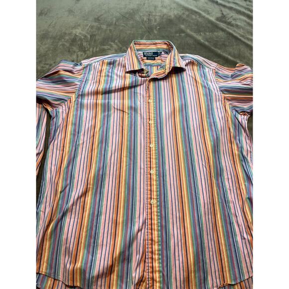 POLO BY RALPH LAUREN Men’s XL Westerton Multicolored Long-Sleeve Button-Up Shirt - Picture 1 of 6